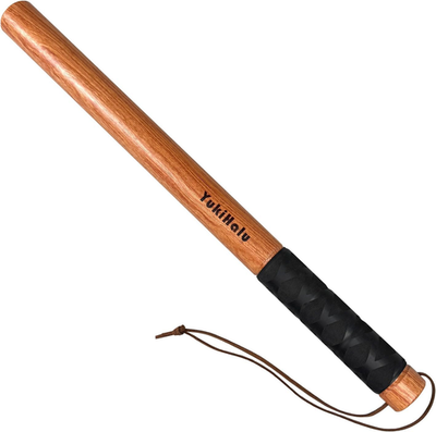 #ad Weighted Wooden Tire Thumper Fish Bat Knocker Tire Pressure Inspection Tool B $28.15