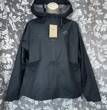 Nike Trail Storm ADV Women's Size XL Black F/Z Packable Running Jacket 250 NWT