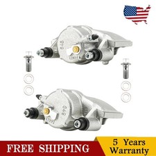 2x Front Brake Calipers For 1992-98 Chevrolet C1500 1994-99 Dodge Ram 1500
