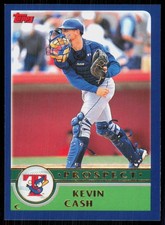 2003 Topps Traded & Rookies Kevin Cash Prospect #T123