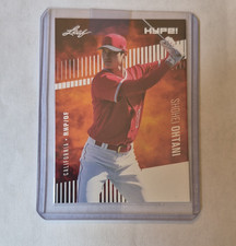 Leaf 2018-19 Special Release #10 Shohei Ohtani California Hype Baseball Card