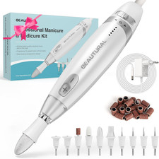 Fresa per Unghie Professionale, Set Manicure, Kit Manicure E Pedicure Elettrico