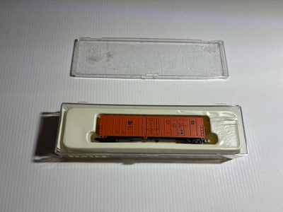 Con-Cor 148209 N Scale 57' Mechanical Reefer American Refrigerator #2511 Orange