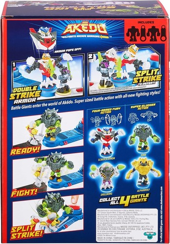 Akedo - Ultimate Arcade Warriors Battle Giants Versus Pack - Scratch-Atron... - Picture 10 of 10