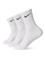 Nike Unisex Adult Everyday Lightweight Training Crew Socks (3-Pack) | Mens and W