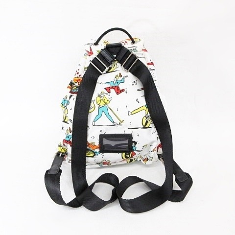 PRADA backpack daypack all over pattern nylon whi… - image 2