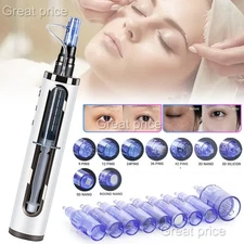 Beauty Pen Face Lifting Mesotherapy Nano 9/12/24/36/42 Pins Cartridges Anti-Age