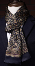 100% Silk men women Scarf neckerchief Wrap pa...
