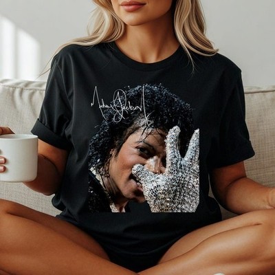 Michael Jackson T-Shirt, Silver Glove Shirt, King of Pop MJ Tee