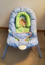 Vintage Winnie The Pooh Infant Vibrating Bouncer Chair