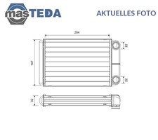 811516 WÄRMETAUSCHER INNENRAUMHEIZUNG VALEO FÜR OPEL ASTRA J,ASTRA K