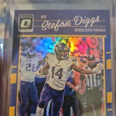 Panini 2016 Donruss Optic Stefon Diggs Blue /149 #61 Minnesota Vikings