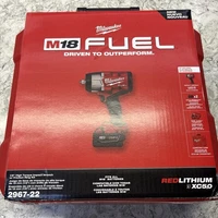 Milwaukee M18 FUEL 1/2" High Torque Impact Wrench & Friction Ring Kit/Batteries