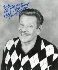 Jerry Stiller - Signed B&W Photograph