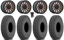 Fuel Cycle 15" Wheels Bronze +10mm 32" Tango Tires UForce U10Pro/U10XL Pro