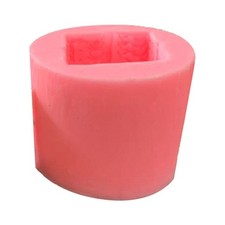 Moule à Bougie en Silicone en Forme de BoîTe Cadeau, Moule en Gypse pour la5322