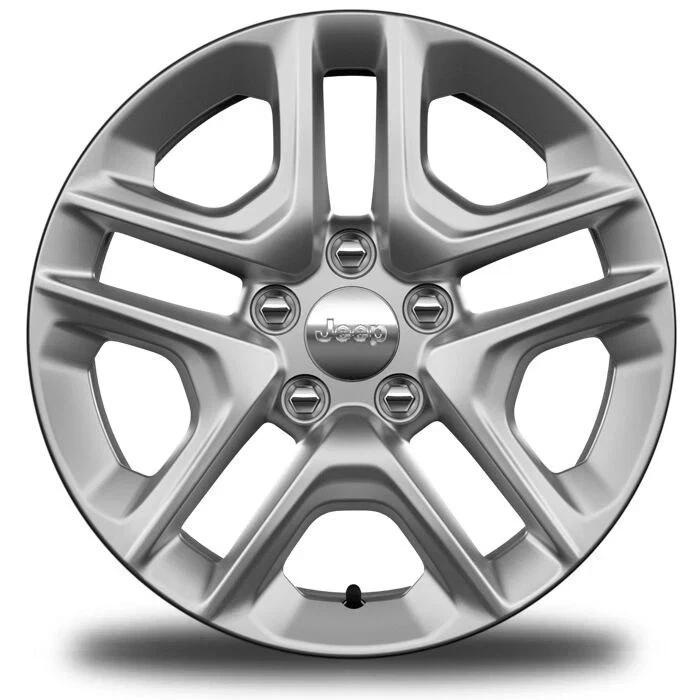 ONE SINGLE FOR 2017-2021 JEEP COMPASS SPORT 16" BLACK WHEEL SKIN # IMP424BLK NEW - Image 2 of 3