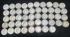 Lot Of 48 Pre-1965 90% Silver Roosevelt Dimes Various Year Mint Condition