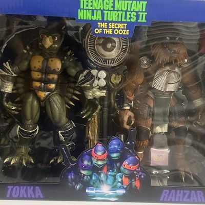 ネカ TMNT トッカ&ラザー ミュータント・タートルズ２フィギュア NECA NECA Teenage Mutant Ninja Turtle Tokka and Rahzar Figures for sale