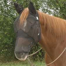 Cashel Quiet Ride Fly Mask Long Nose w/Ears