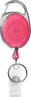 Ausweishalter Kartenhalter Ausziehbar Rosa [1 StüCk] Ausweis Jojo Oval Mit Clip