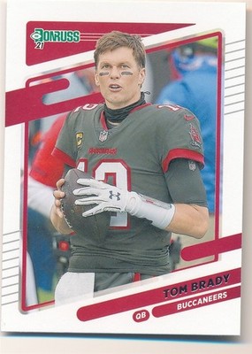 TOM BRADY 2021 DONRUSS #1 TAMPA BAY BUCCANEERS MINT