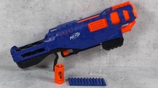 Nerf Elite Trilogy DS-15 Shotgun Blaster w/ 1 Shell 15 Darts Video Tested