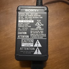 New Genuine OEM Sony Cybershot DSC-T1 T3 T11 T33 DSC-M1 AC Adapter AC-LM5