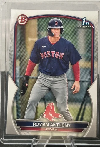 2023 Bowman Chrome 1st Prospects Roman Anthony Paper Boston Red Sox