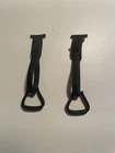 Johnny West Louis Marx Horse Tac Accessories Black Stirrups