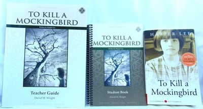 Memoria Press: To Kill a Mockingbird Teacher's Guide & Student Book & Text