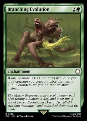 MTG Magic the Gathering Branching Evolution (195/1190) Fallout LP