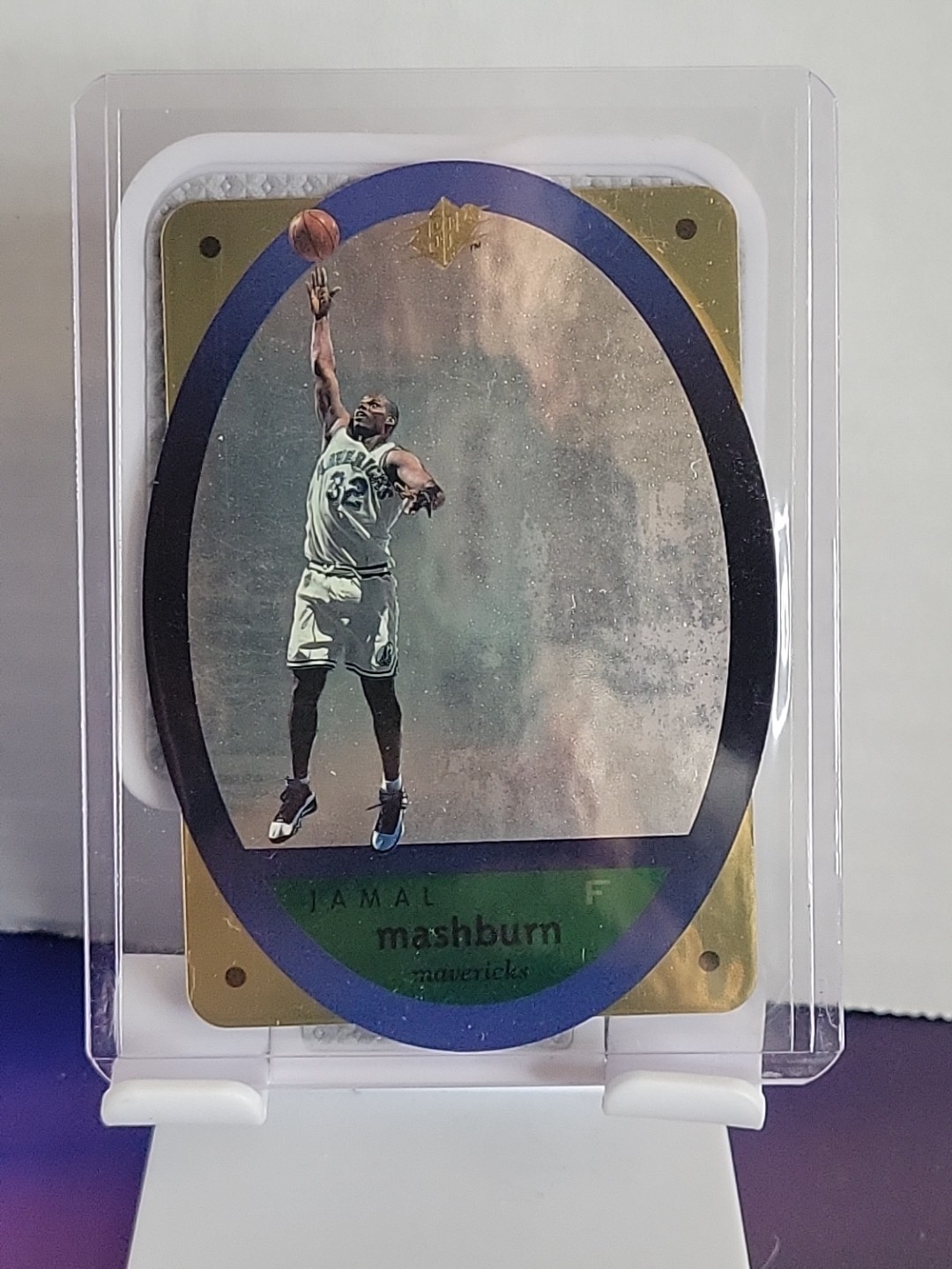 1996-97 UD SPX JAMAL MASHBURN GOLD ~ #12 DALLAS