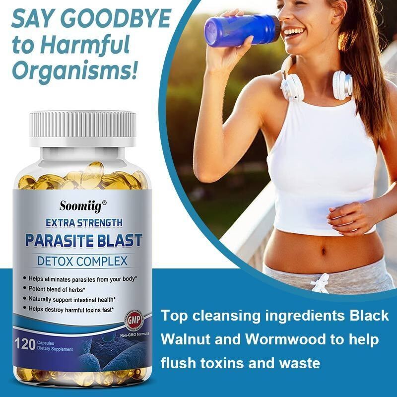 PARASSITE BLAST - Elimina parassiti interni - Detox e pulizia del colon foto 2