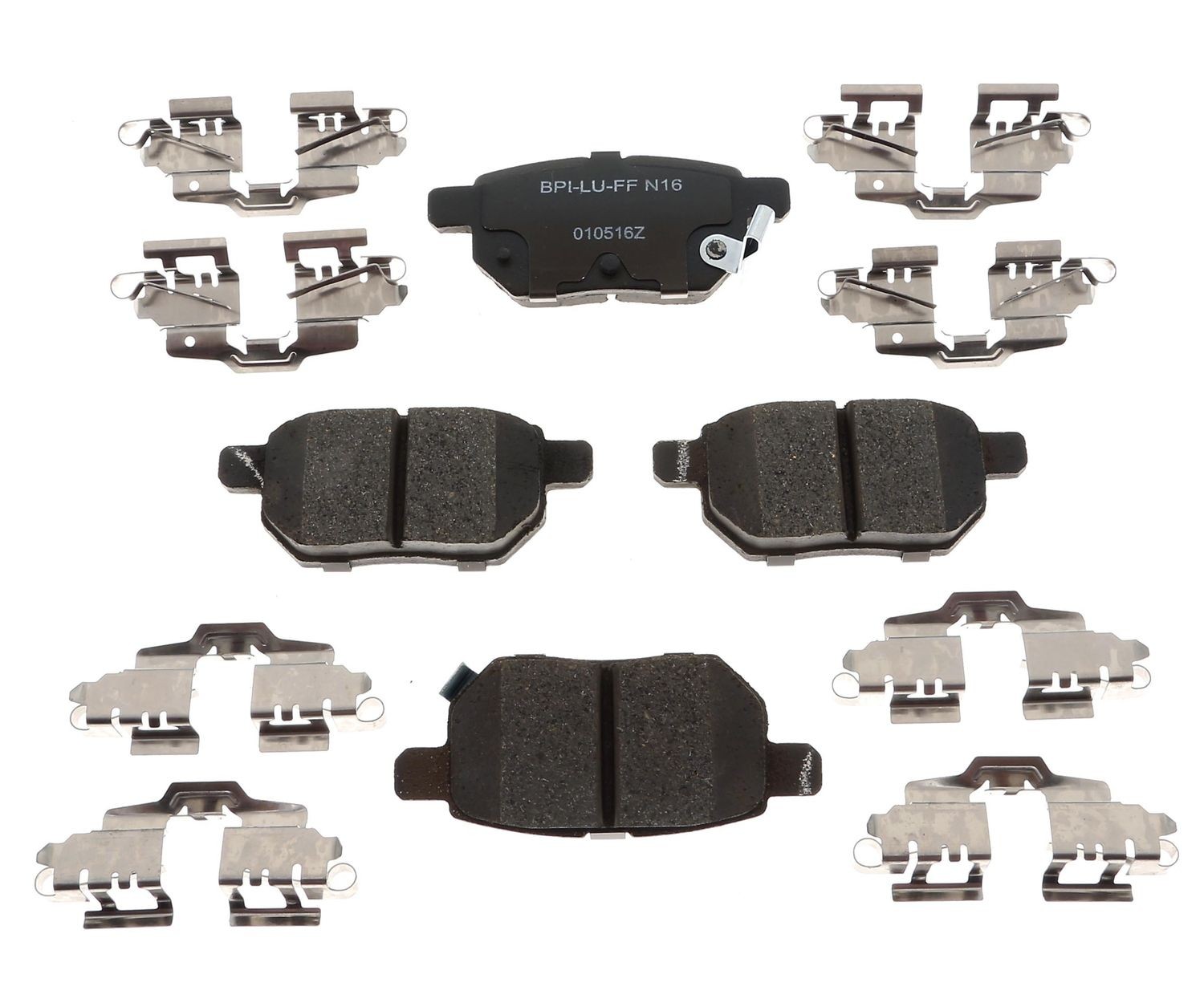 Raybestos MGD1354CH R-Line Ceramic Brake Pad Set Rear