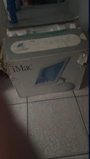 Classic Apple iMac G4 Computer Works Vintage USA Keyboard Speakers