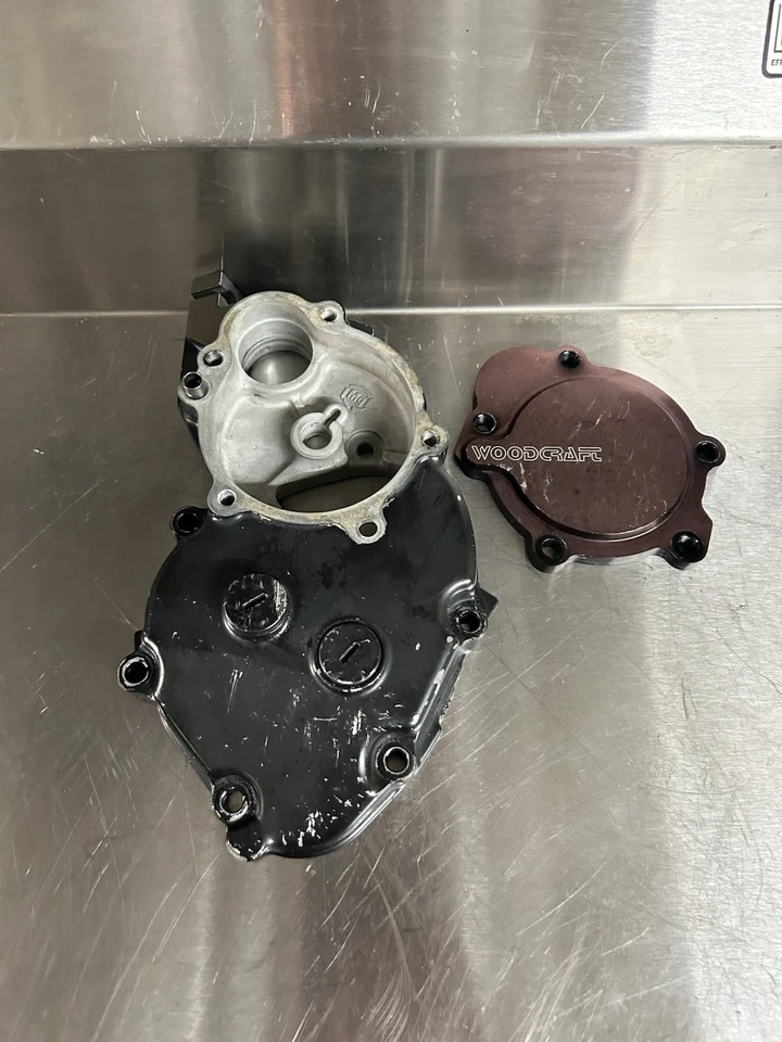 Kawasaki Ninja ZX10R ZX10 2006-2007 cubierta de arranque cubierta de cárter Woodcraft Foto 2 de 4