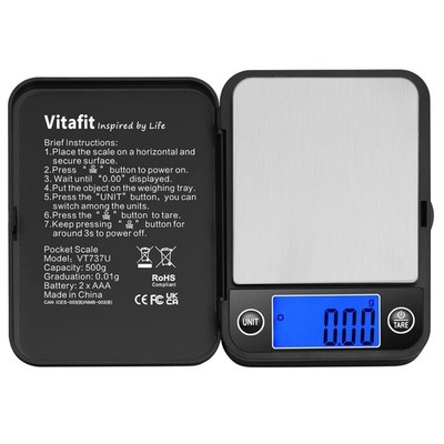 500g/0,01g Digitale Taschenwaage,Feinwaage,Digital Gramm Waage,Goldwaage