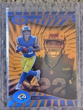 2024 Panini Illusions - Blake Corum #54 Trophy Collection Orange (RC)