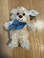First And Main Coconut Cocoa And Oatie Plush Teddy Bear Stuffed Animal Toy 9"