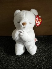 Ty Beanie Babies Hope II The White Praying Bear Plush Soft Toy BNWT NEW