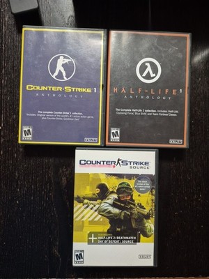 Counter Strike Source & Anthology & Half Life Anthology PC DVD-ROM Video Game