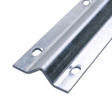 12FT Heavy Duty Galvanized Inverted V Track Kit - 3pcs 4FT Slide Gate Tracks H