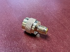 SMA male quick push-on to SMA female RF adapter SHIPS FROM U.S lot of 5