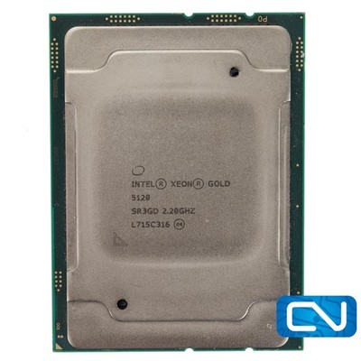 Intel Xeon Gold 5120 SR3GD 2.2GHz 19.25 MB 14 Core LGA 3647 CPU