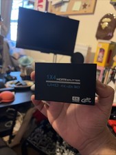 1x4 HDMI Splitter A/V Distributor Box HDTV/Projector Etc. FREE SH