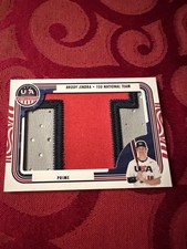2024 USA Baseball Stars and Stripes Jumbo Material Jersey Patch Brody Jindra /19