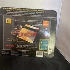 Kodak P811R Personal Photo Scanner Document Photo & Negative Missing As Card