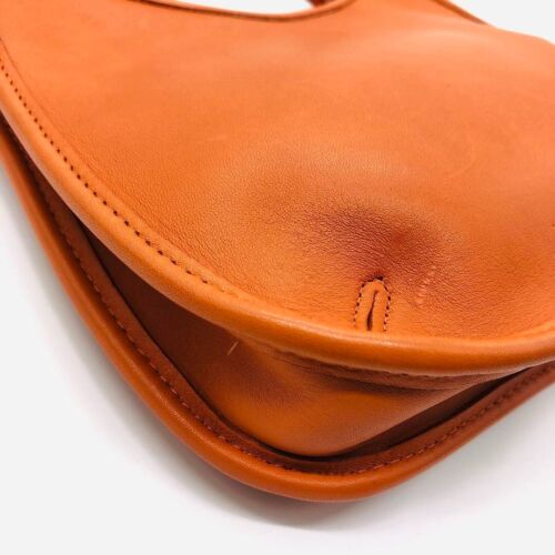 Coach Old Coach 9020 Made in USA Rare Orange Shoulder Bag From Japan SO - Picture 4 of 17
