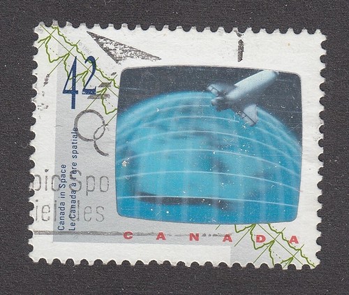 Canada #1442iii Used "High Orbit"/ "Nose Above Hologram" Variety